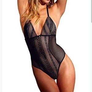 Victoria’s Secret After Dark Mesh Teddy